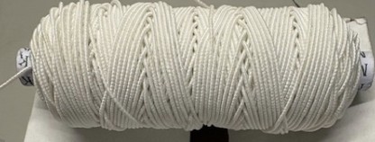 Elastisk tråd tunn natur vit   pris/rulle