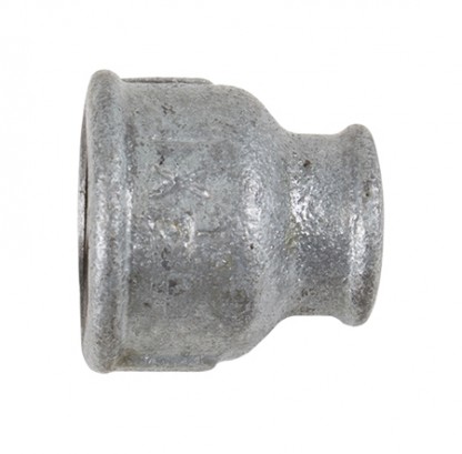 Rörkoppling galvaniserade muff med förminskning R25/1" x R20/¾"