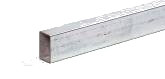 Galvaniserad  st&aring;lr&ouml;r, Kvadrat  50x30x2 L= 6400 mm
