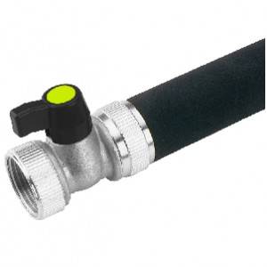 Aluminiumlans 600mm med kulventil  R20 ¾" 