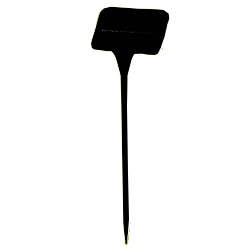 Skylt - Svart med Griffeltavla (19cm 50st)