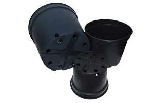 Plantskole krukor runda 10 l svart  höjd 22,2 cm, 125st/ kartong