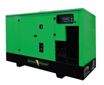 STAGE 5 (V) Fiat Elverk 100kVA 65,6kW ljudisolerad/täckt automatisk startpanel