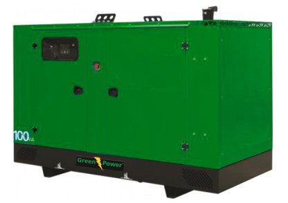 STAGE 3A Rehklo(Kohler) Elverk 66kVA 52,8kW ljudisolerad/täckt manuell startpanel 
