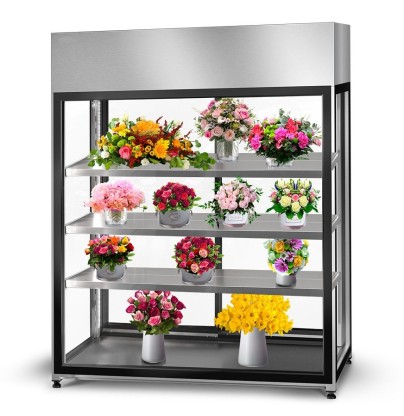 Blomsterkyl helglasad Elceta 1205x745x1995mm