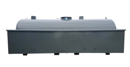 Br&auml;nsletank med uppsamlingskar 10000liter, l&auml;ngd 5540mm vikt 2060kg