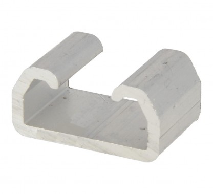 R&auml;nna kl&auml;mma konsol, aluminium l&auml;ngd 20mm