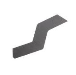 R&auml;nna gavel t&auml;ckplatta  aluminium f&ouml;r r&auml;nna, d= 1mm