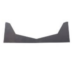 R&auml;nna gavel t&auml;ckplatta aluminium f&ouml;r r&auml;nna, d= 1 mm, ett per r&auml;nna