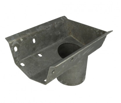 Profil f&ouml;r 175mm r&auml;nna - Utlopp f&ouml;r regnvatten, r&ouml;r &Oslash;95mm