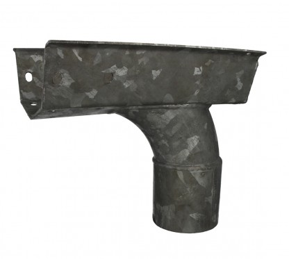 Profil f&ouml;r 220mm r&auml;nna - Utlopp f&ouml;r regnvatten, &Oslash;101,6 mm