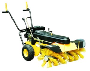 Sopmaskin bensindriven roterande borste