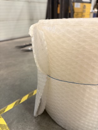 Luftslang 450 diam isolerad bubbelfilms-slang pris per rulle 20m