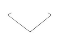 Kondensr&auml;nnakonsol L/L=117,5/117,5 mm &Oslash;2,0mm