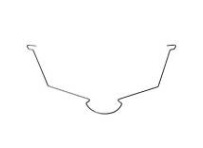 Kondensr&auml;nna konsol halvrunda for APD175&frac12;mm r&auml;nna &Oslash;2mm