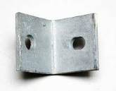 Pinning vinkel st&aring;lpl&aring;t 40x40x3 mm h&aring;l &Oslash;10,5mm