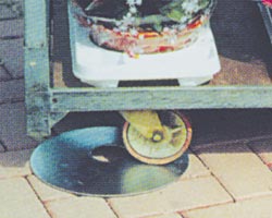 Låsplatta för CC-vagnar